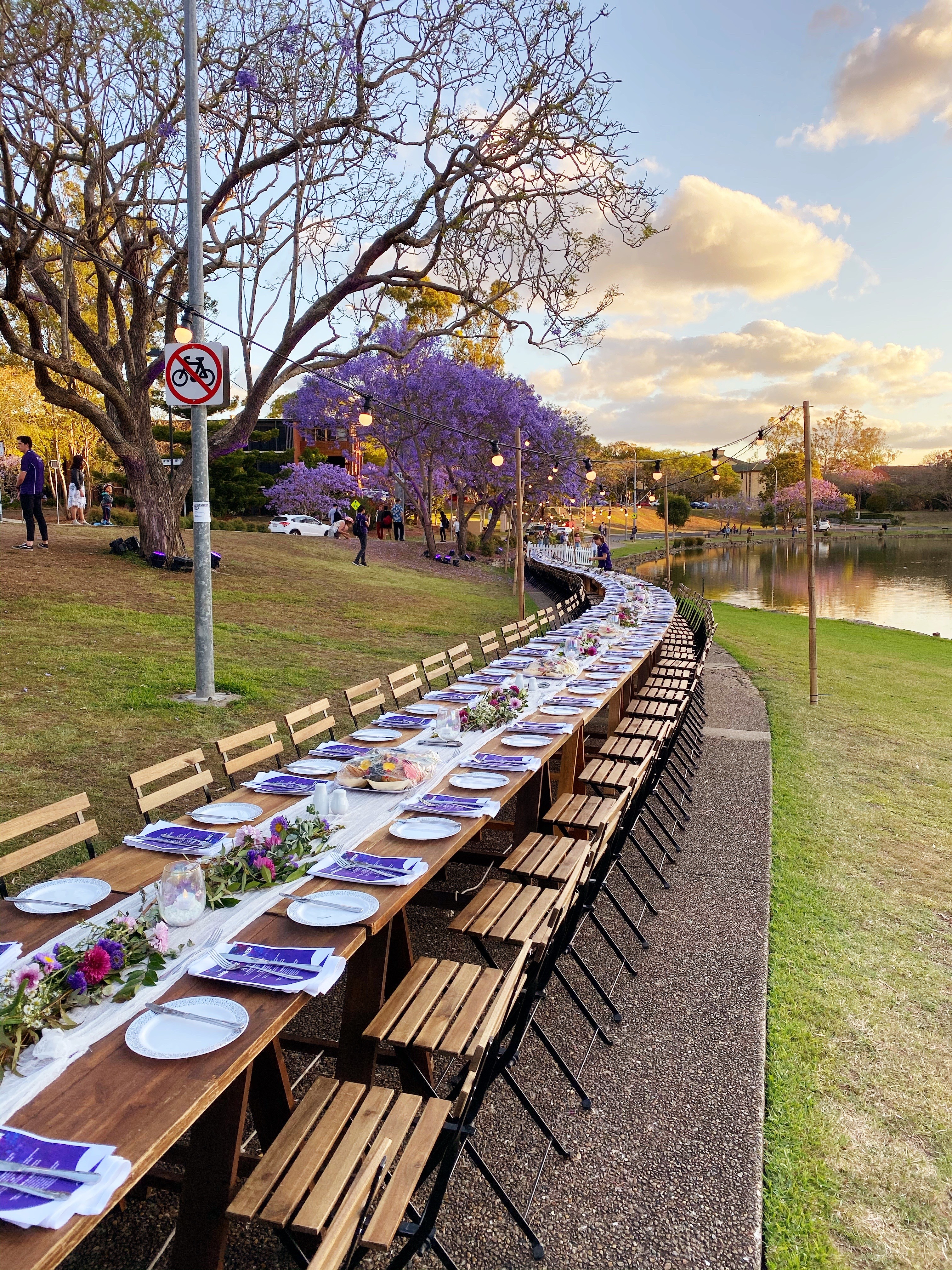 BBQ catering outdoor event
